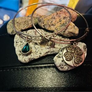 2 Alex and Ani Celtic theme bracelets